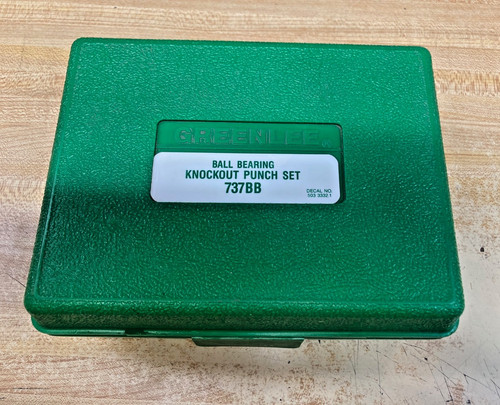 Greenlee 737bb knockout punch - 737bb,