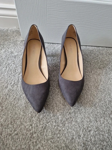 Ladies suede shoes with - suede,