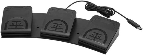 Upgraded usb triple foot pedal - upgraded,