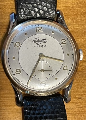 Piquette 17j incabloc - piquette, watch