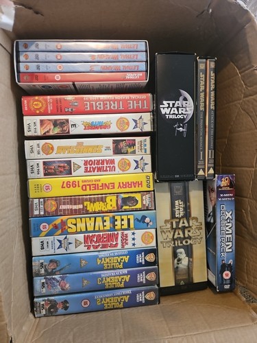 Vintage vhs dvd - &, bundle