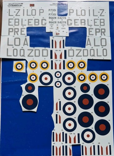 Xtradecal spitfire mk i - spitfire,