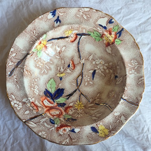 Antique corona ware rosetta - corona,