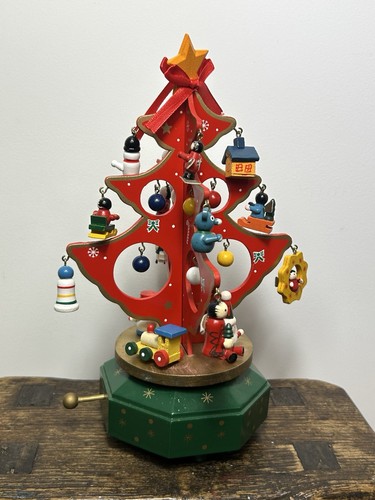 Vintage musical christmas tree - musical,