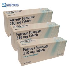 Ferrous 210mg iron tablets - 3