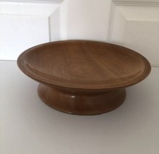 Wooden Fruit Bowl Turned Wood