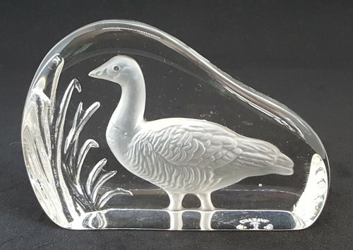 Wedgwood clear etched glass
