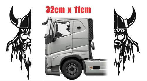 Volvo truck decals van - decals, 2.