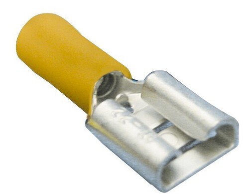 Wiring connectors yellow - connectors,