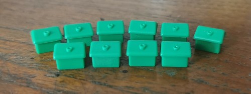 Monopoly green houses - green,