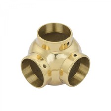 Brass ball side - brass, ell