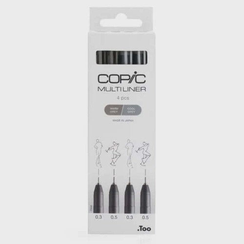 Copic multiliner greys - copic,