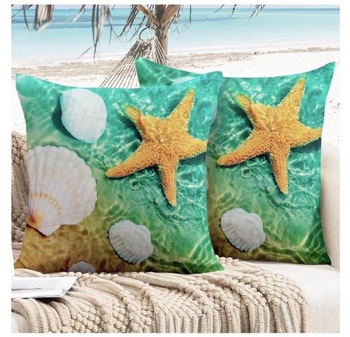 Outdoor sea shell cushion - outdoor,
