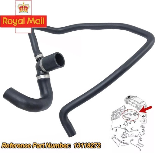 Lower radiator outlet - outlet, hose