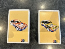 Rare 1980s GM Sport Opel Manta Playing Cards Jimmy McRae Russell Brookes 