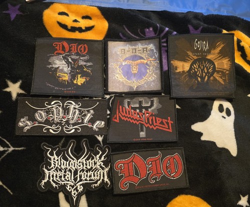 Metal band sew - metal,