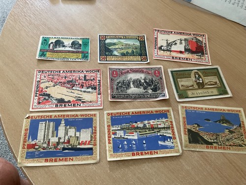 Vintage german banknotes 9 - german, x