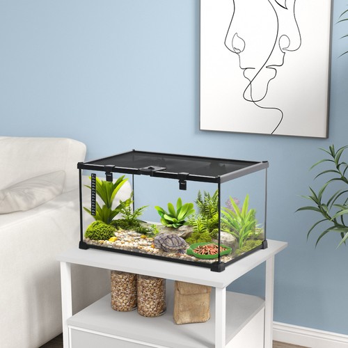 Glass reptile terrarium - glass,