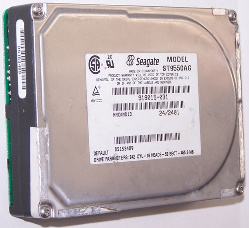 455mb seagate st9550ag ide - st9550ag, 2.5