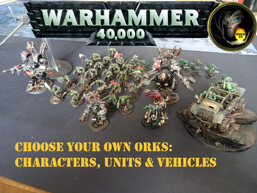 Painted ork multilist - multilist,