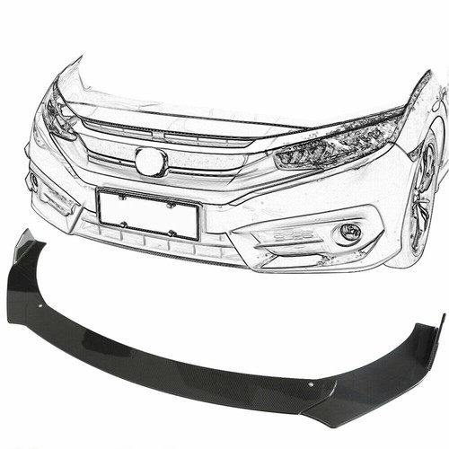 Carbon paint front spoiler - carbon,