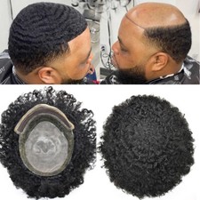 Lace Front Afro Curl Mens