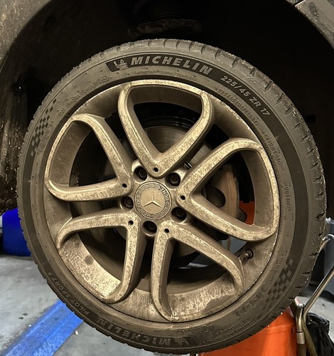 Mercedes class alloy - 17",