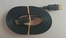 Scart to Scart Flat Gold 3 Meter Cable