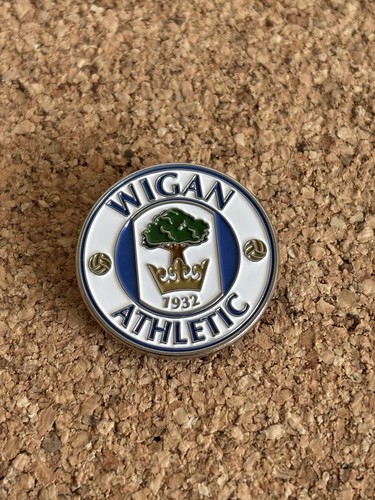 Wigan athletic enamel metal - wigan,