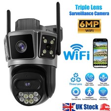 Triple Lens Wireless IP Camera