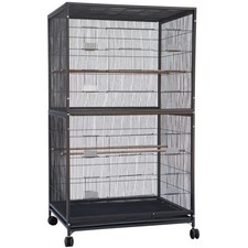 Flight Cage for African Greys Conures Amazons Large Bird Colonies- Aviary Grand