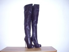 Topshop "Barley 1" Thigh high, Stiefel, high heel, platform boots; size 39(6UK)