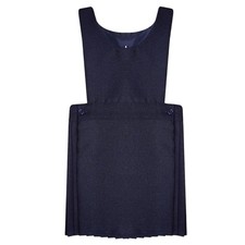 Girls Bib Pinafore Pleated