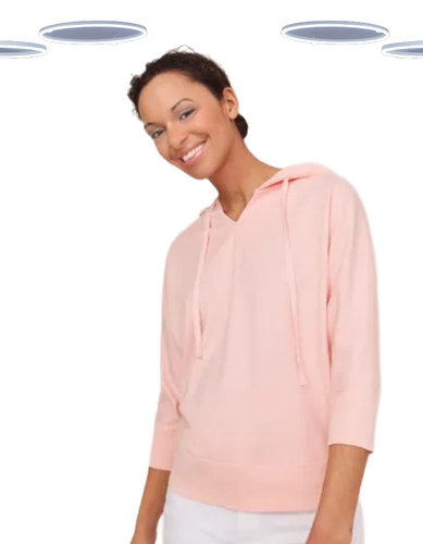 White stuff women hoodie - white, women's