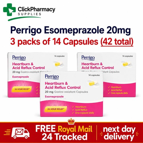 Perrigo esomeprazole 20mg - 3, x