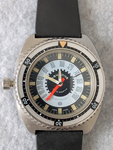 Vintage aquadive time - aquadive, time-depth