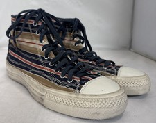Visvim CUBISM High Top Sneakers Size 10 Multicolor Canvas SKAGWAY HI