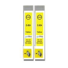 2 Yellow Ink Cartridges for