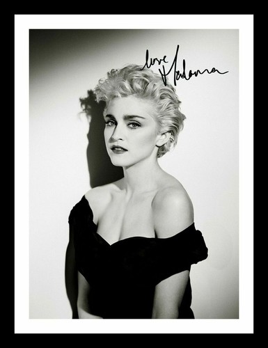 Madonna autograph signed - signed, &