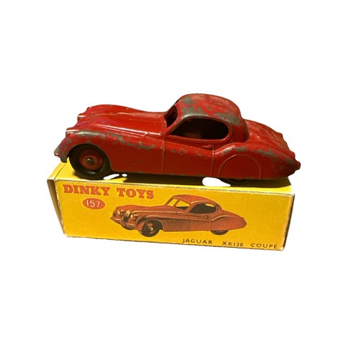 Dinky 157 jaguar xk120 coupe - dinky,