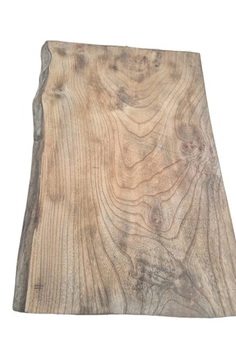 English elm live edge slab - elm,