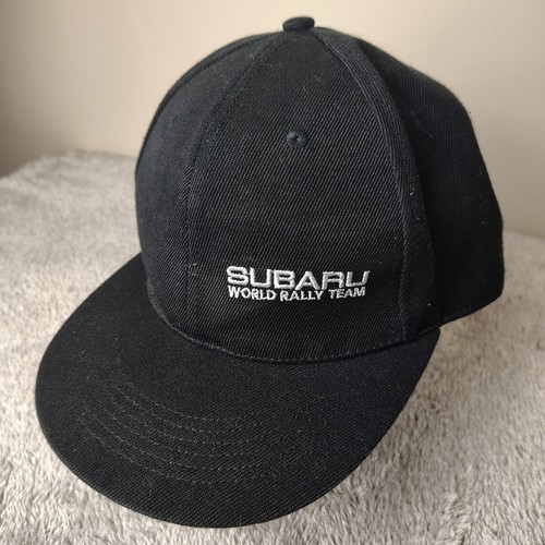 Subaru hat black snapback - black,