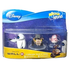 Disney Micro World Wall-E Disney Pixar Figure Set - Brand New