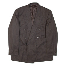 Mens Blazer Jacket Brown Wool
