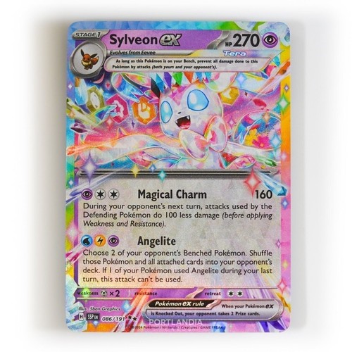 Pokemon sylveon 086 191 - sylveon, ex