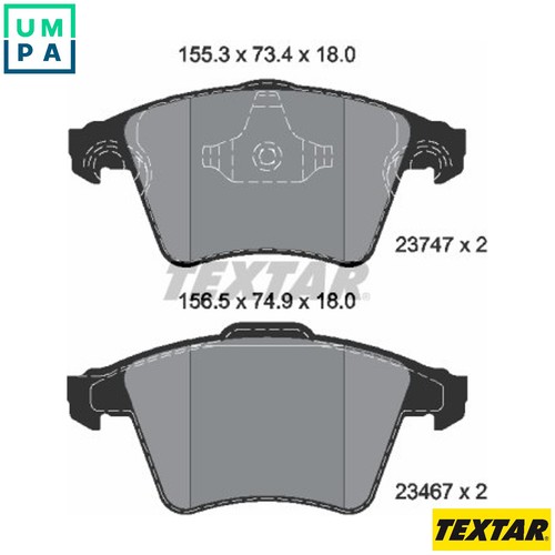 Brake pad set disc - brake,