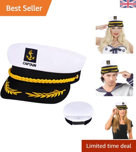 Adjustable sailor captain hat - sailor,