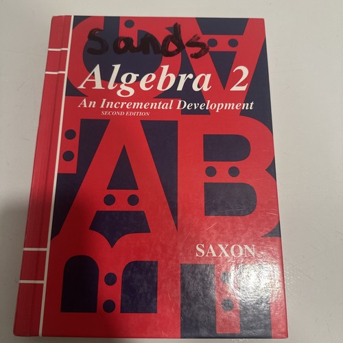 Saxon algebra an - algebra,