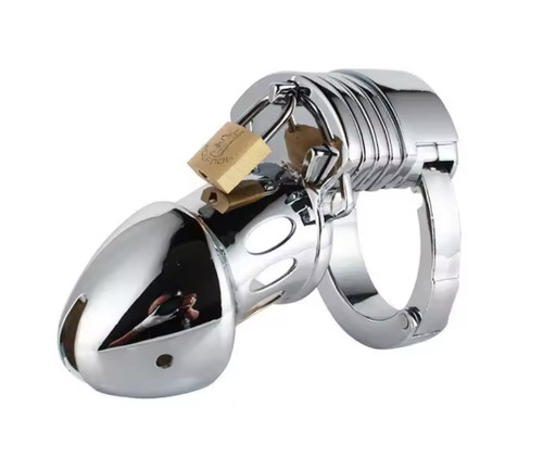 Male metal chastity cage - male,