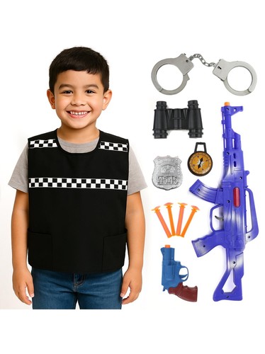 Boys police officer costume - boys,